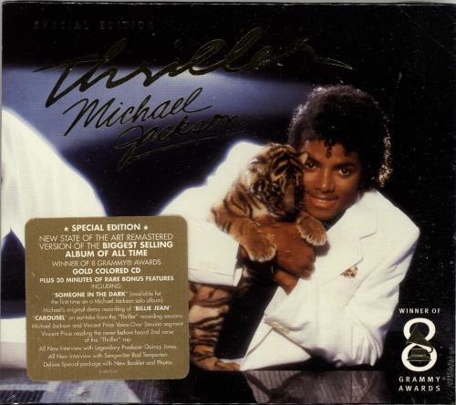 Michael Jackson Thriller - Sealed US CD album (CDLP) (698836)